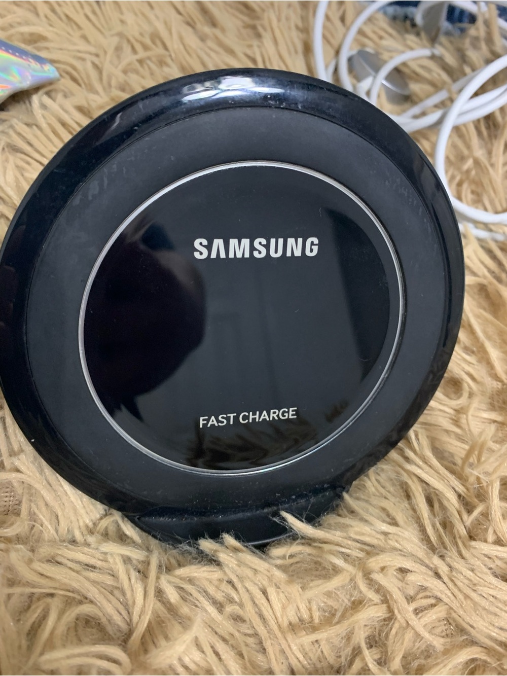Samsung Black Fast Charge Wireless Charging Stand